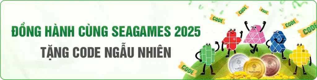 OK9 Đồng Hành SEA Games 2025 – Tặng CODE Ngẫu Nhiên